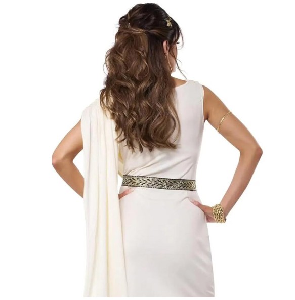 womens Women's Deluxe Classic Toga   Cosplay Costume Zeus Medieval Greek God Greece Goddess   Fancy Dress