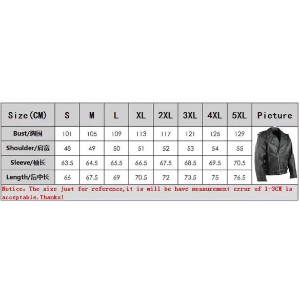 Men PU Leather Jacket Motorcycle Fashion Slim Fit Leather Coat