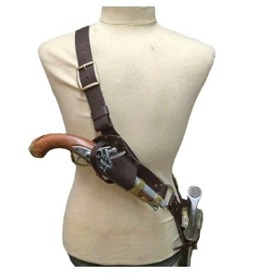 Medieval Renaissance Pirate Shoulder Belt Sword Cutlass Strap Gothic Steampunk Holster Knight Warrior Cosplay Costume Prop