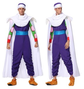 Anime Piccolo Costume Adult Men Halloween Party Cosplay   Costume