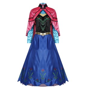 Cosplay Costume for Women, Ideal for Performances and Themed Events Frozen Anna Princess