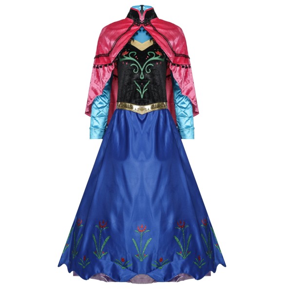 Cosplay Costume for Women, Ideal for Performances and Themed Events Frozen Anna Princess