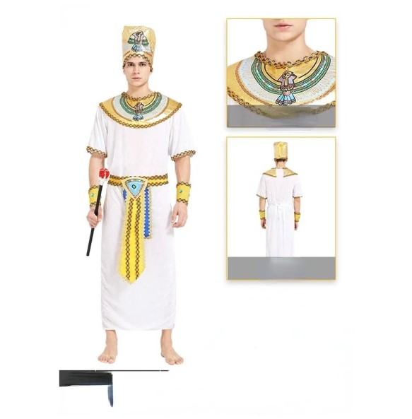 Male Arabian Saudi Arabia Dubai Robe Shepherd Clothes Costume Export Foreign Trade Ancient Egyptian