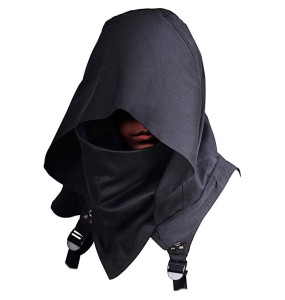 Hooded Cloak Cape Cowl Adult Cyberpunk Costumes Pagan Accessory Cosplay Medieval Assassin Hat Warrior Outfit And Daily Wear