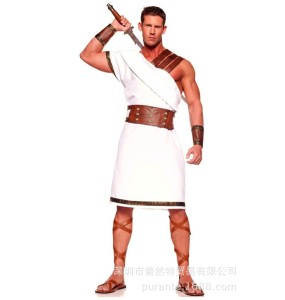 Cosplay Ancient Greek Roman Gladiator Costume Sets Adult Men Women Halloween Carnival Dress Up Party Roman Solider Fancy Dress