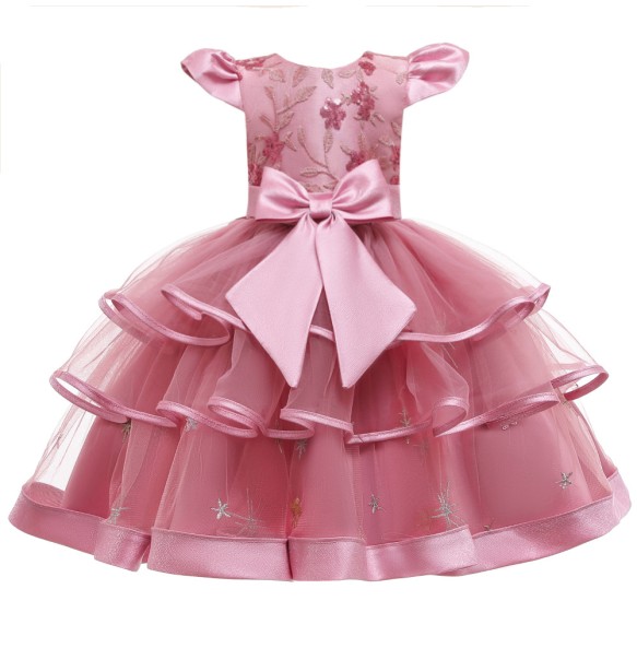 Baby Girls Flower Princess Ball Gown Party Tutu Dress For Brithday Wedding Dresses Kids Christmas Dress Children Girls Clothing