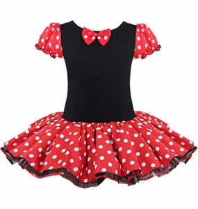 Halloween Cosplay Xmas Toddler Girls Ballet Dot Tutu Dress Party Kids Girl Birthday Fancy Children Dress