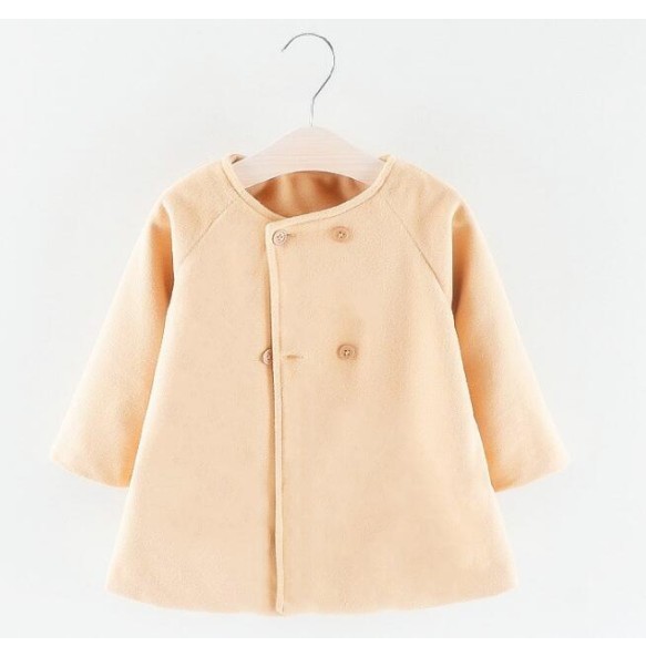 Baby Girl Boys Spring Winter Wool Blends Jacket Coat Clothes Infant Toddler Christmas New Years Costume Blend Clothing Outerwear