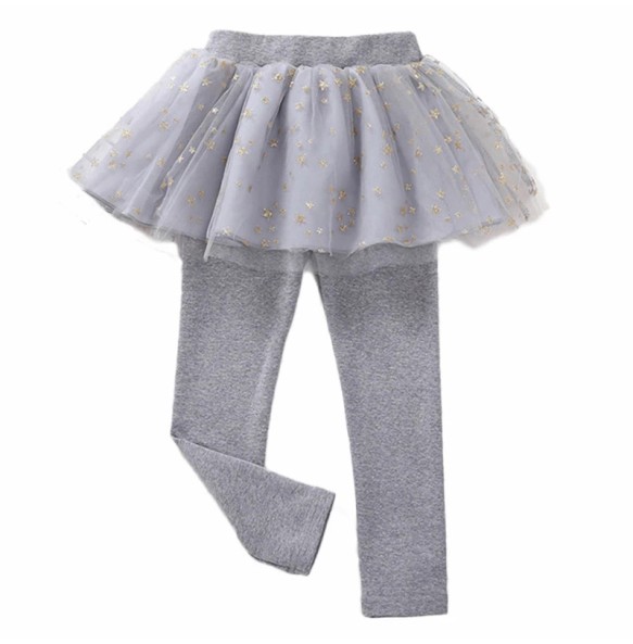 Baby Girl Pants Spring Fall Girls Leggings Lace Princess Skirt-pants 2-7 Yrs Kids Casual Clothes Children Fashion Trousers