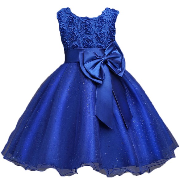 Baby Girls Sequins Flower Party Tutu Dress Clothes Children Girls Wedding Birthday Dress Clothing Infant Kids Christmas Costume