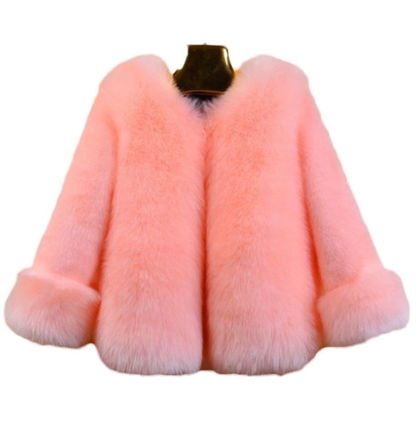 Baby Girls Faux Fur Coat Winter Children Girls Long Sleeve Christmas Jacket Warm Kids Girls Snow Coat Girls Outerwear Clothing