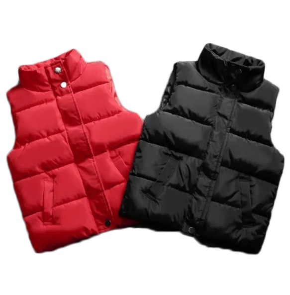 Boys Girls Winter Autumn Down Vest Coat Children Kids Warm Waistcoat Outerwear Clothing Infant Jacket for 3 4 5 6 7 8 9 10 years