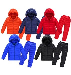 Winter Jackets for Children Boys Girls Autumn Down Coat Jacket Suit Windbreaker Costumes for 2 4 6 8 10 years Outfits Clothes