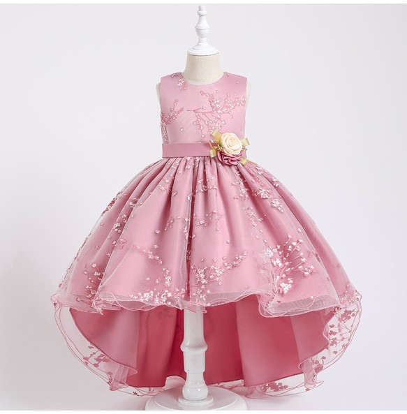 Baby Girls Flower Princess Ball Gown Party Tutu  Dress For Kids Elegant Brithday Wedding Christmas Dresses Children Clothing