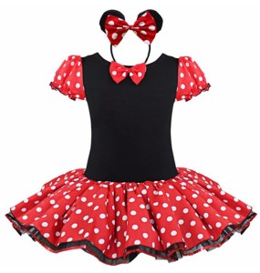 Halloween Cosplay Xmas Toddler Girls Ballet Dot Tutu Dress Party Kids Girl Birthday Fancy Children Dress