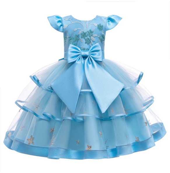 Baby Girls Flower Princess Ball Gown Party Tutu Dress For Brithday Wedding Dresses Kids Christmas Dress Children Girls Clothing