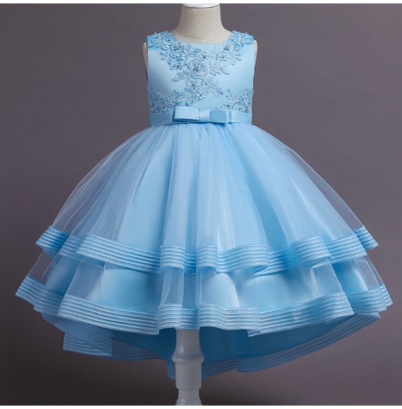 Baby Girls Flower Princess Ball Gown Party Tutu Dress For Brithday Wedding Dresses Kids Christmas Dress Children Girls Clothing