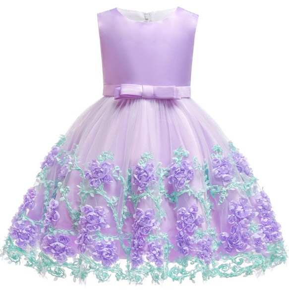 Baby Kids Tutu Birthday Princess Party Dress for Girls Infant Lace Children Elegant Dress Clothing for Girl Baby Girls Clothes