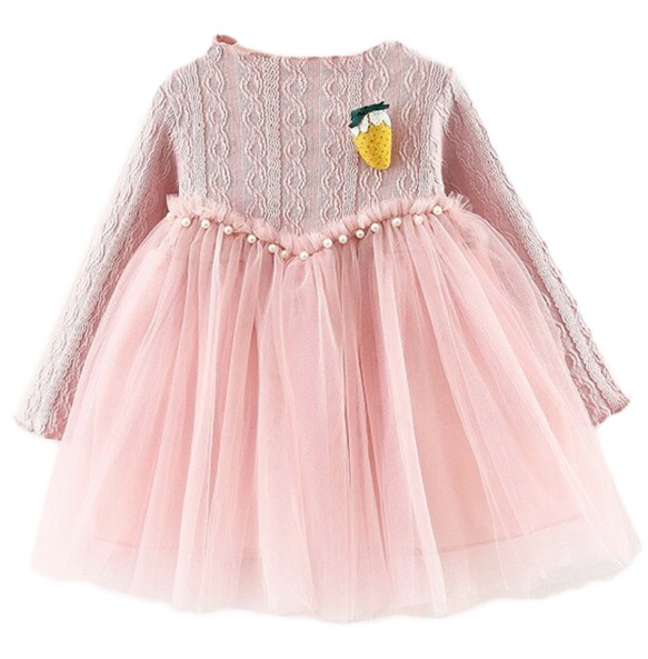 Baby Girls Spring Autumn Sweater Star Dress Infant Girl's Christmas Children Clothing Toddler Kids Dresses Clothes for 1- 6Years