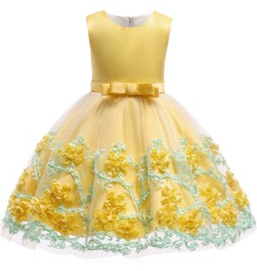 Baby Kids Tutu Birthday Princess Party Dress for Girls Infant Lace Children Elegant Dress Clothing for Girl Baby Girls Clothes