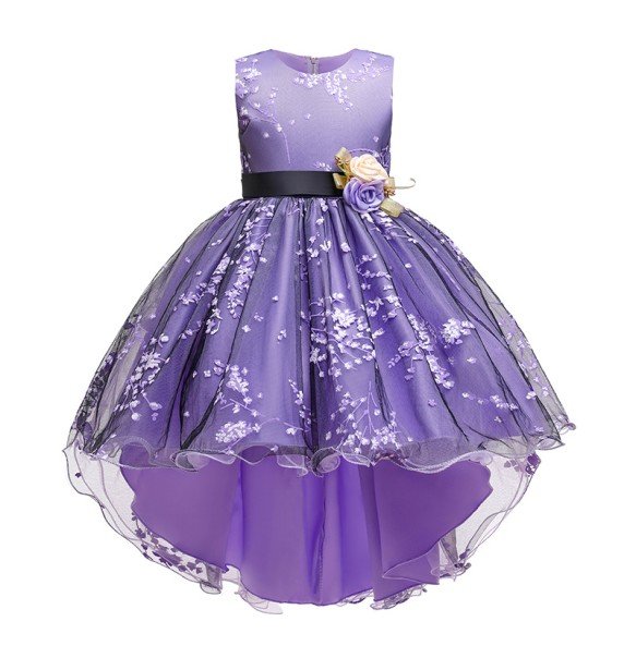 Baby Girls Flower Princess Ball Gown Party Tutu  Dress For Kids Elegant Brithday Wedding Christmas Dresses Children Clothing