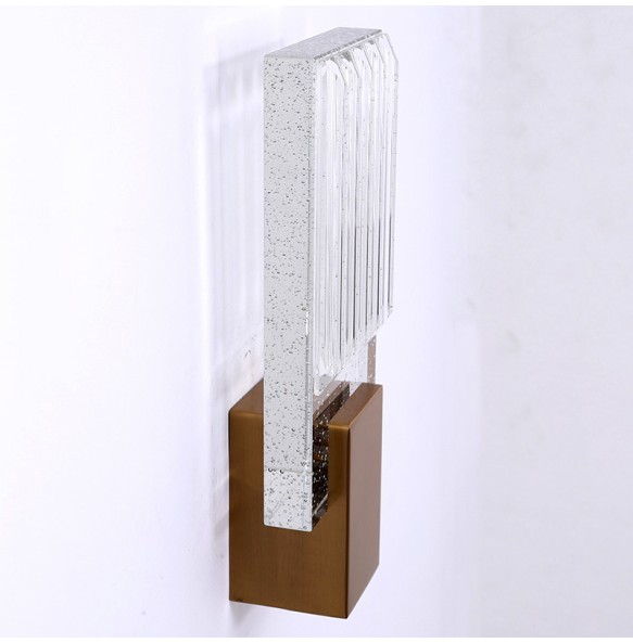 Modern Minimalist Nordic Luxury Crystal Wall Lamp Creative Lighting Living Room Background  Bedroom Bedside Led Lights