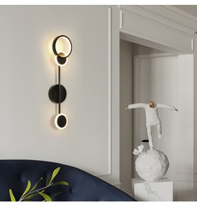 Minimalist Wall Lamp Bedroom Bedside Nordic Living Room Decoration Background Hotel Modern Light Aisle Indoor Lighting For Home