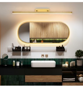 Modern Minimalist Long Strip Bathroom Mirror Lamp Dressing Table Vanity Cabinet Wall Light