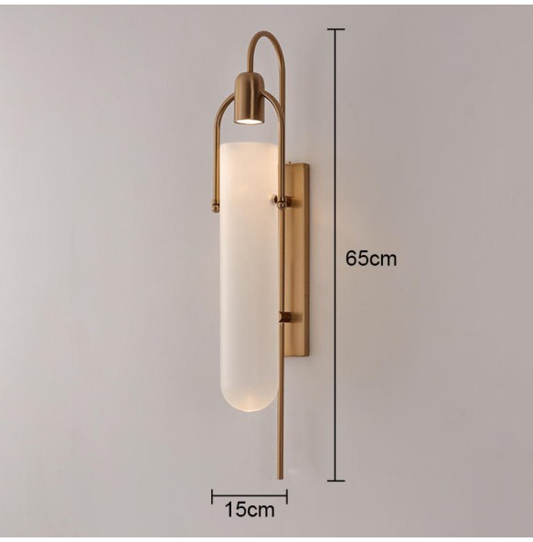 Postmodern Minimalist Creative Wall Lamp Led Bedroom Bedside Decoration Designer Living Room Corridor Aisle Nordic lighting