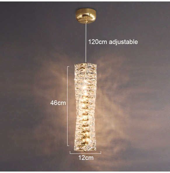 Modern Gold Chrome Luxury Crystal Wall Light Sconce Led Lamp For Living Room Bedroom Tv Background Lights Indoor Home Fixtures