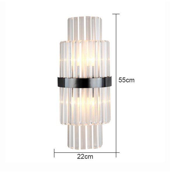 Nordic Minimalist Modern Geometric Shape Wall Sconce Lamp Living Room Bedroom Study Led Indoor Lighting For Home Decor