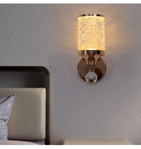 Modern Gold Luxury Minimalist Wall Lamp LED Light For Living Room  Bedroom Bedside Background Corridor Aisle Indoor Fixtures