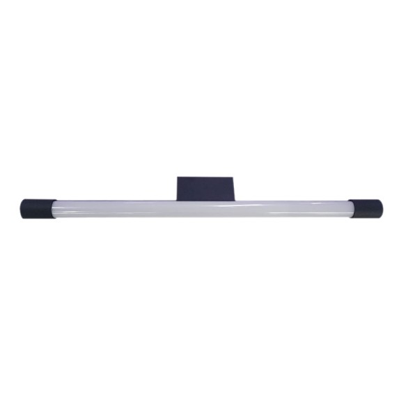 Simple Modern Nordic Black Gold Long Wall Lamp Strip Mirror Front LED Bathroom Lighting Indoor Fixtures