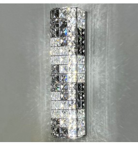 Luxury Mosaic Crystal Wall Lamp Background Wall Living Room Dector Bedroom Creative Aisle Hotel Lobby Villa Led Lighting