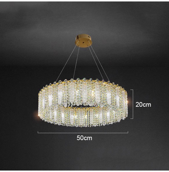 Crystal Glass Feather Chandelier Luxury Postmodern Romantic Dining Room New Bedroom Indoor Lighting Living Room Decoration Lamp