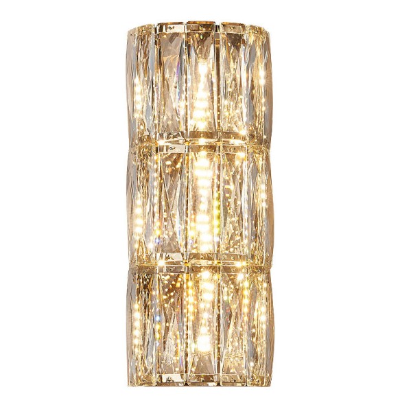 Postmodern Living Room Led Crystal Wall Lamp Luxury Creative Staircase Aisle Wall Decoration Bedroom Bedside Indoor Lighting