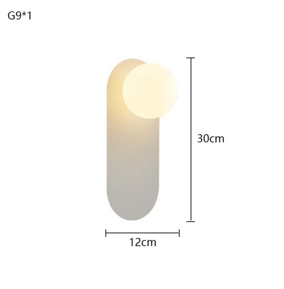 Modern Minimalist Wall Lamp Bedroom Bedside Living Room Tv Background Dector Aisle Staircase Lighting