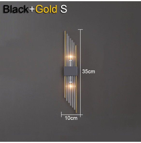 New Style Luxury Crystal Wall Lamp Living Room Bedroom Hotel Bedside Tv Background Decor Creative Led  Indoor Lighting For Home