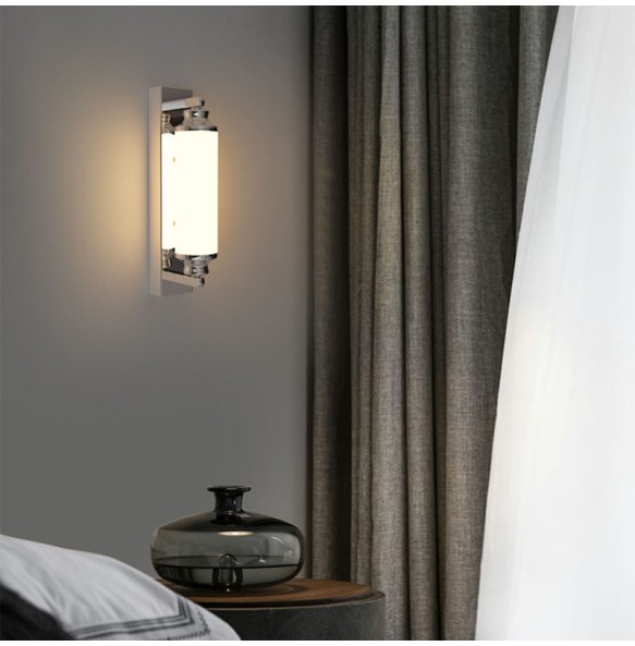 Minimalist Bedroom Bedside Wall Lamp Background Decoration House Creative Long Atmosphere Led Artn Indoor Lighting For Home