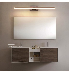 Modern Minimalist Elk Head Mirror Headlight Bathroom Long Strip Led Indoor Lighting Living Room Bedroom Dressing Table Decor