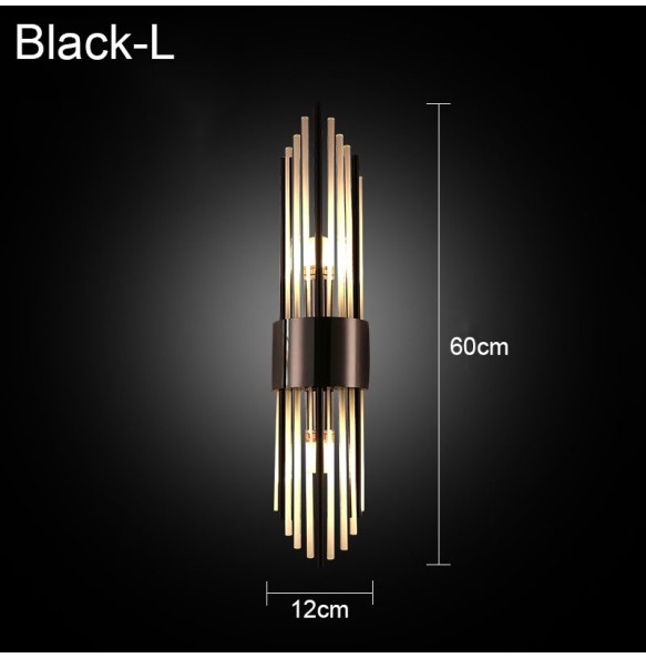 New Style Luxury Crystal Wall Lamp Living Room Bedroom Hotel Bedside Tv Background Decor Creative Led  Indoor Lighting For Home