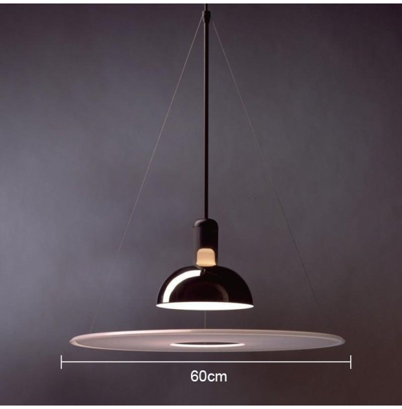 Luxury Simple Flying Saucer Chandelier Restaurant Danish Creative Personality Bar Bedroom Study Led Indoor Pendant Lighting