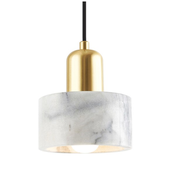 Modern Minimalist Marble Dining Room Chandelier Living  Bedroom   Decoration Led Pendant Lighting For Home