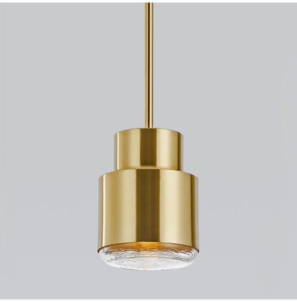 Nordic Minimalist Postmodern Pendant Lighting Coffee Restaurant Bar Hanging Lamp Counter Bedroom Study Bedside Golden Chandelier