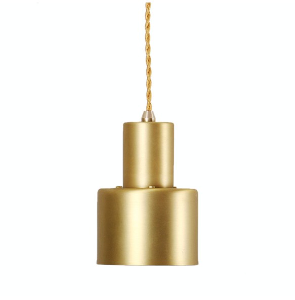 Nordic Minimalist Postmodern Pendant Lighting Coffee Restaurant Bar Hanging Lamp Counter Bedroom Study Bedside Golden Chandelier