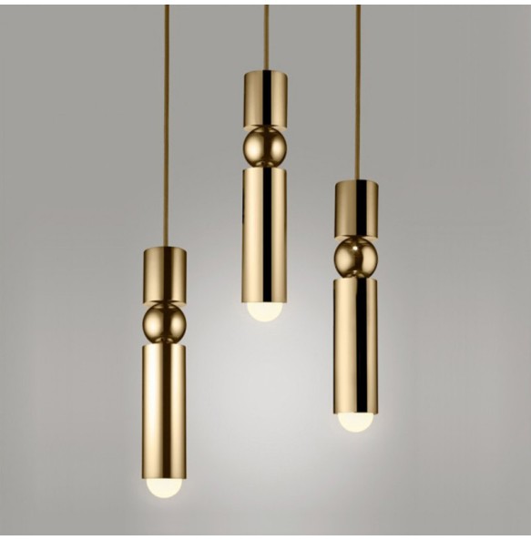 Modern Minimalist Luxury Metal Dining Room Pendant Lighting Small Chandelier Living  Bedroom Bedside Lamp For Home