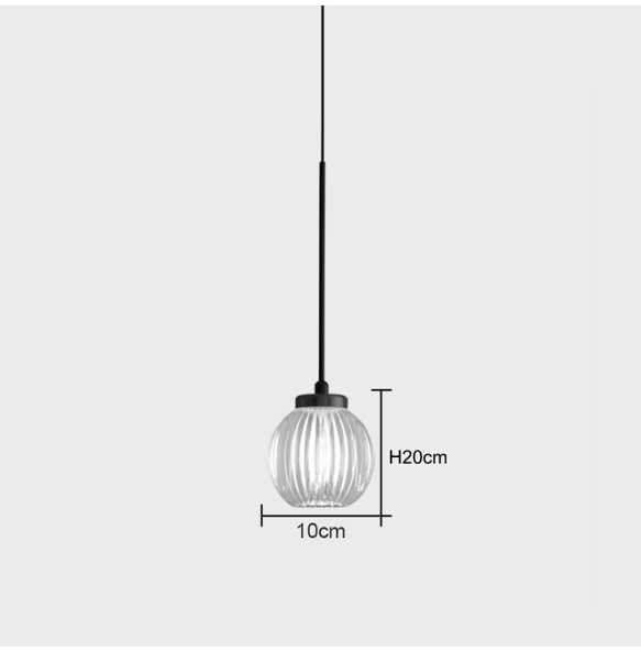 Modern Minimalist Black Small Chandelier Dining Room Decor Restaurant Bar Led Pendant Lighting Copper Hanging Lamps For Ceiling