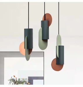 Nordic Color Matching Small Chandelier Living Room Bedroom Decor Restaurant Bedside   Macaron Pendant Lighting