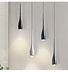 Lifting Adjustment Hanging Lamp Minimalist Bedroom Bedside Touch Small Chandelier Modern Nordic Restaurant Pendant Lighting