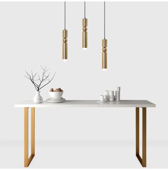 Modern Minimalist Luxury Metal Dining Room Pendant Lighting Small Chandelier Living  Bedroom Bedside Lamp For Home